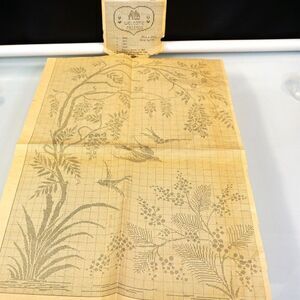 Cross Stitch Patterns Pattern Original And Enlarged Photocopies